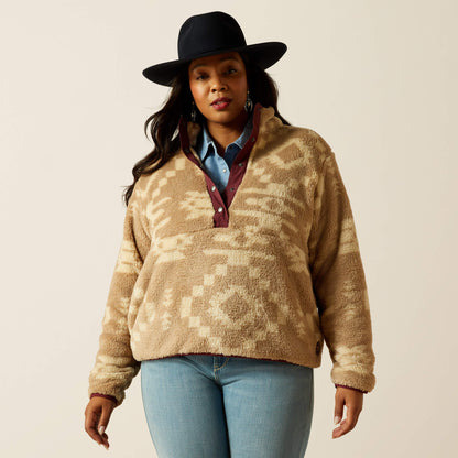 Ariat On Sale - Berber Snap Front Sweatshirt