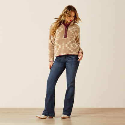 Ariat On Sale - Berber Snap Front Sweatshirt
