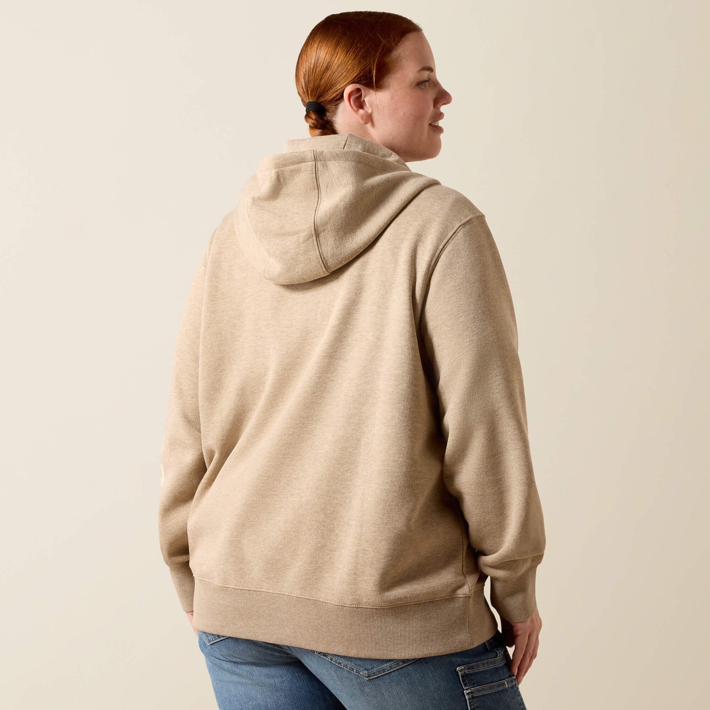 Ariat Online Shop - Rebar Lightweight Logo 1/2 Zip Hoodie