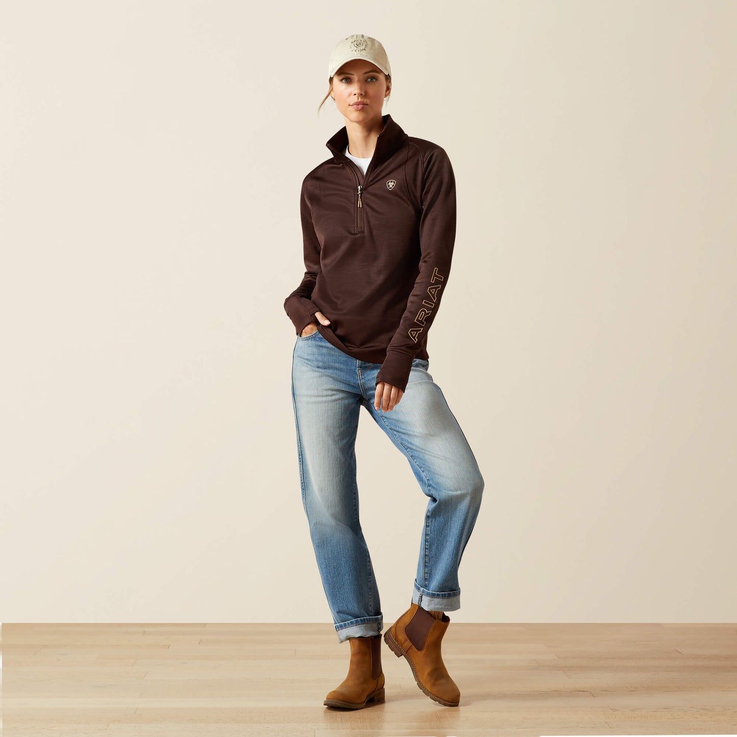 Ariat Website Store - Team EQ 1/2 Zip Pullover