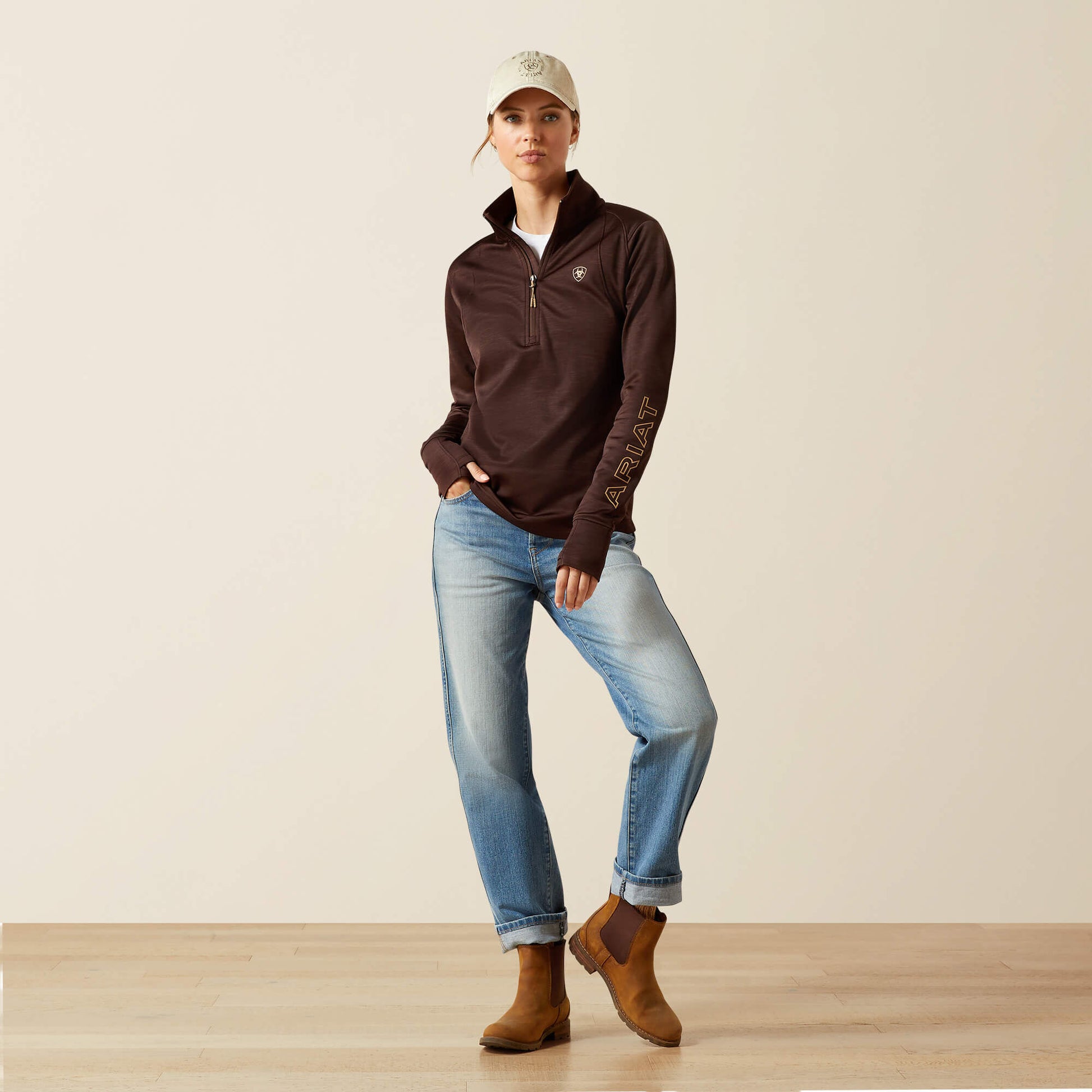 Ariat Website Store - Team EQ 1/2 Zip Pullover