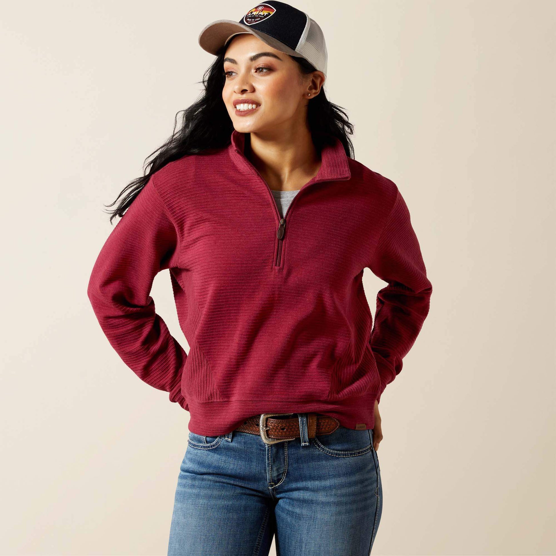 Ariat On Sale - High Noon 1/2 Zip Pullover