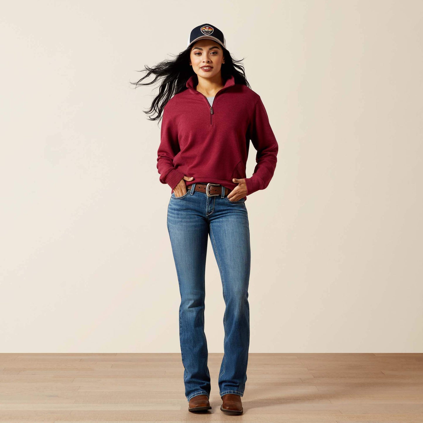 Ariat On Sale - High Noon 1/2 Zip Pullover