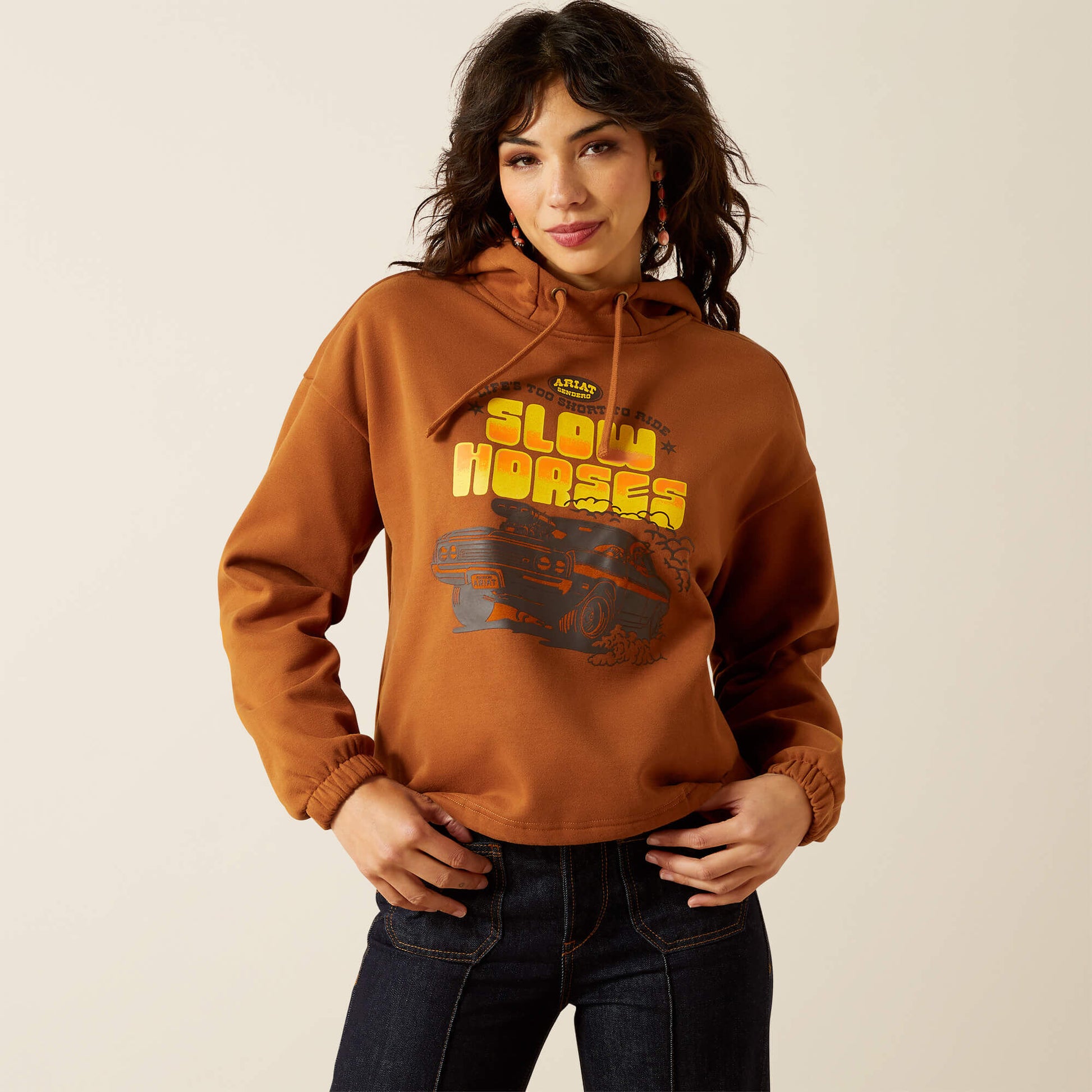 Ariat On Sale - Essential Sendero Slow Horses Hoodie