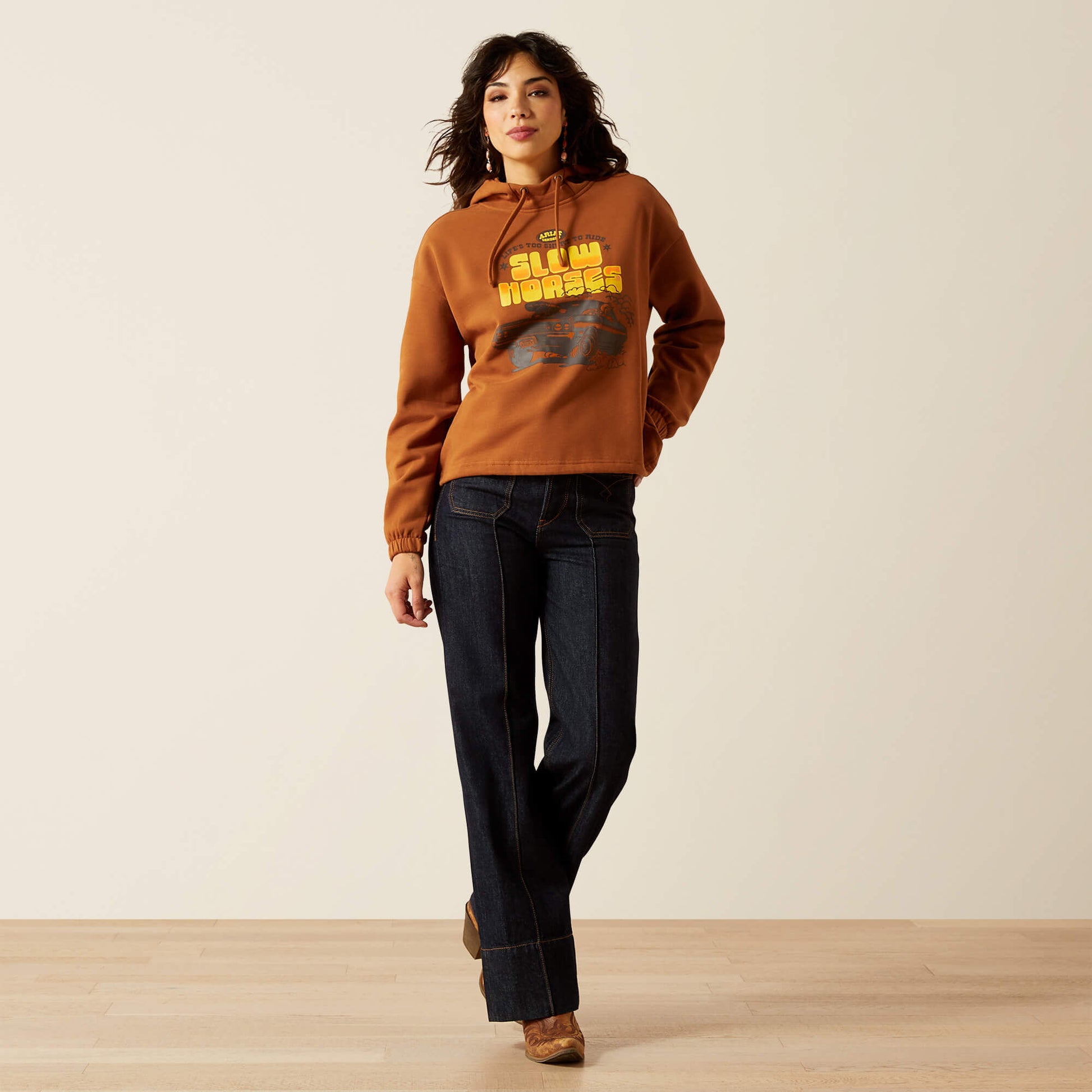 Ariat On Sale - Essential Sendero Slow Horses Hoodie