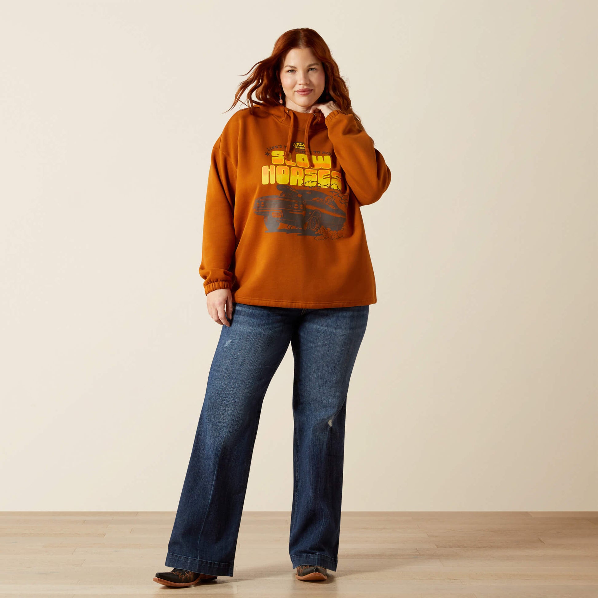 Ariat On Sale - Essential Sendero Slow Horses Hoodie