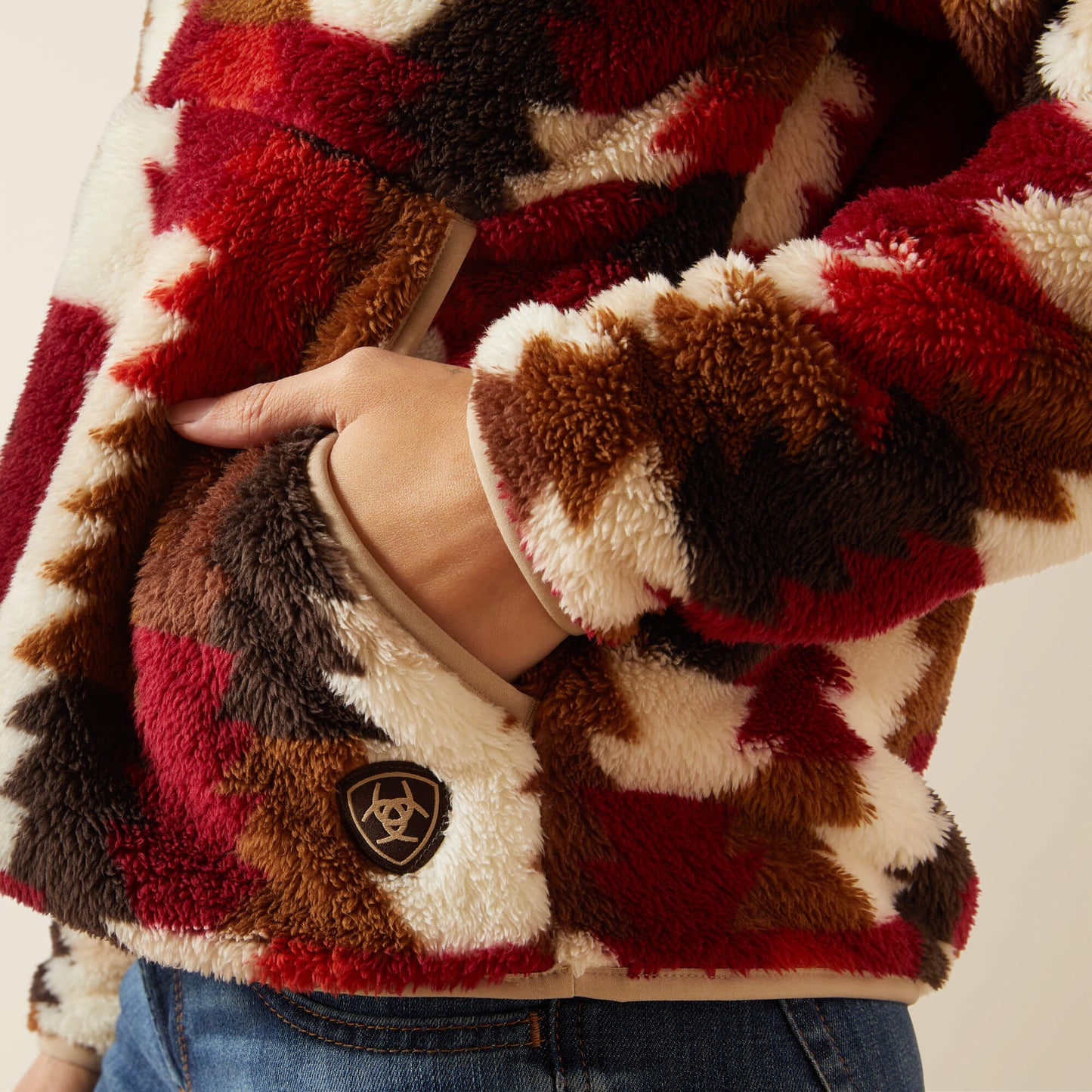 Ariat Sale - Berber Snap Front Sweatshirt