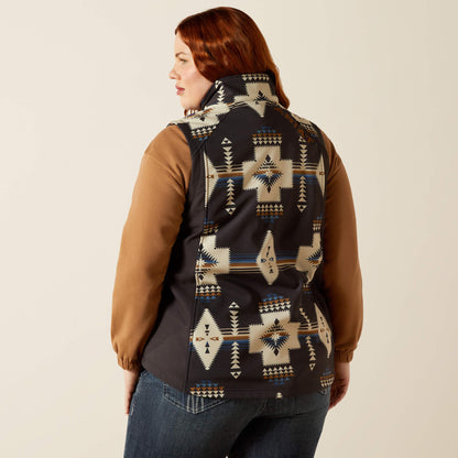 Ariat Outlet - Ariat Logo Softshell Print Vest