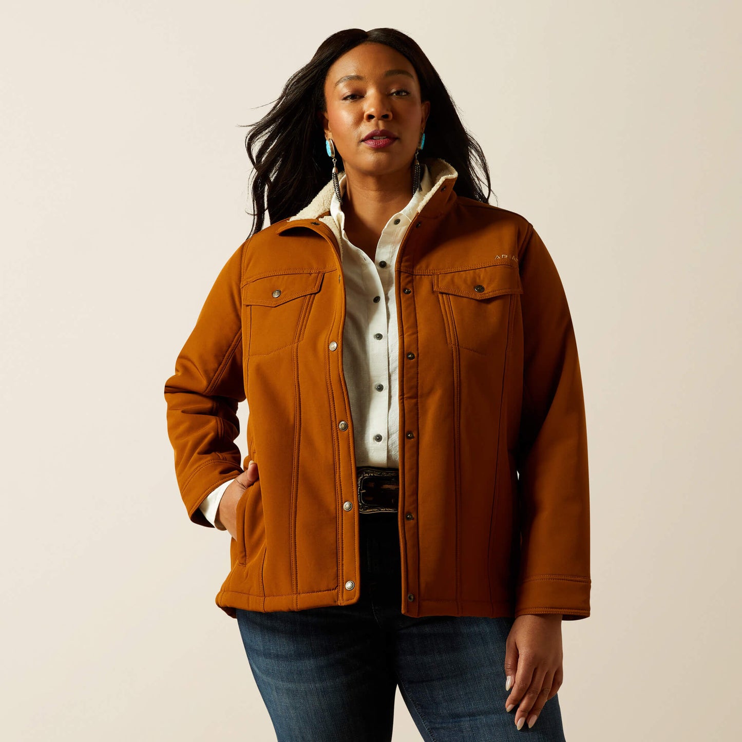 Ariat Online Shop - Berber Back Softshell Jacket
