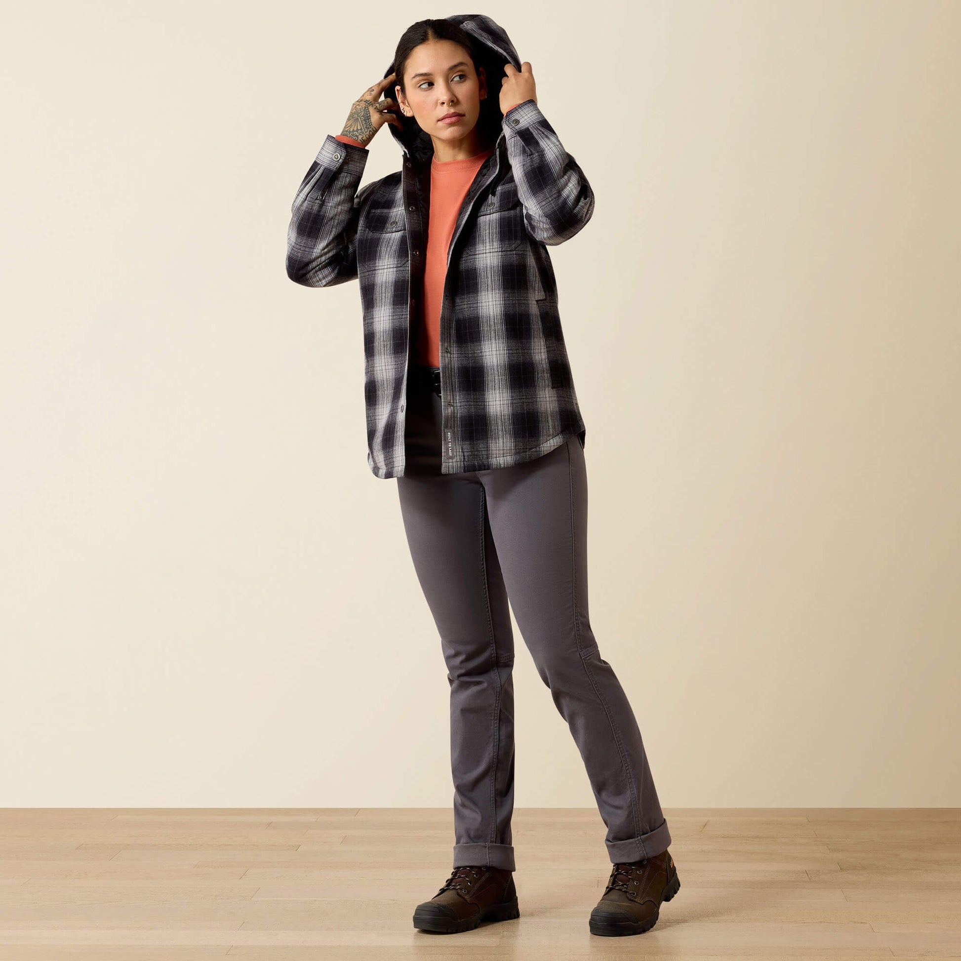 Ariat Website Store - Rebar Flannel Insulated Shirt Jacket