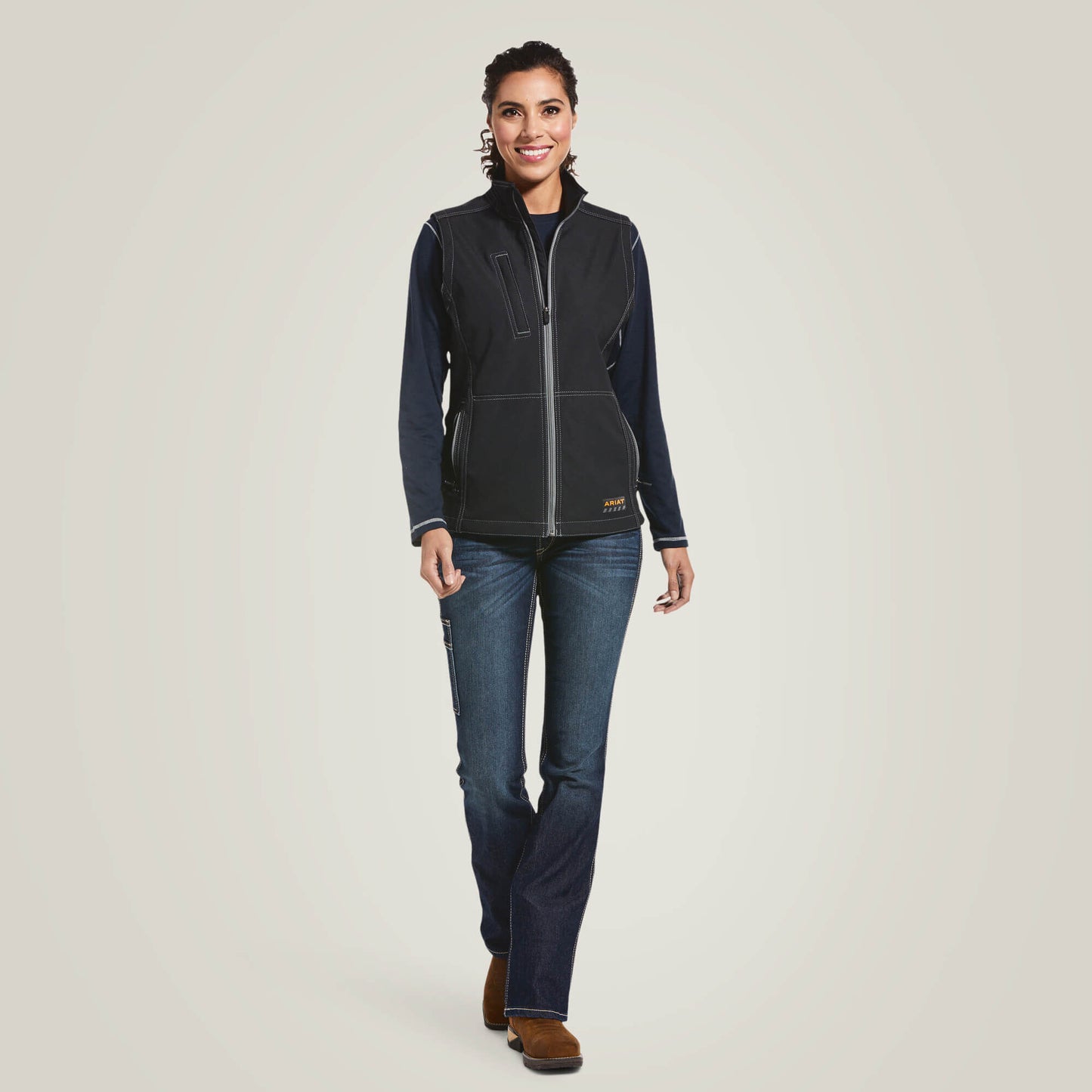 Ariat For Sale - Rebar Stretch Canvas Softshell Vest