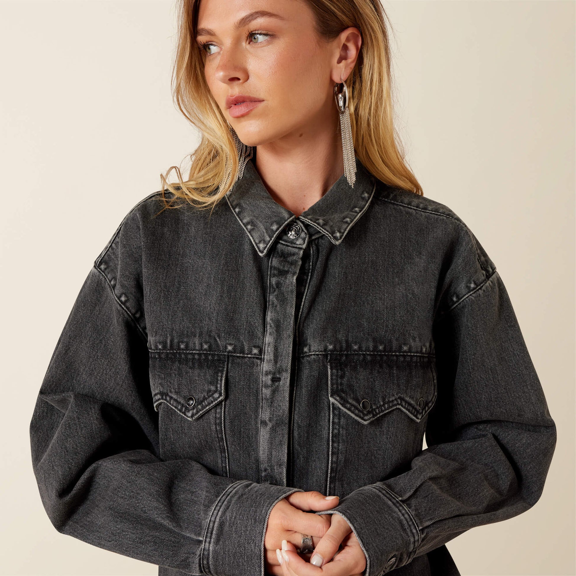 Ariat Outlet - Lux Oversized Denim Jacket