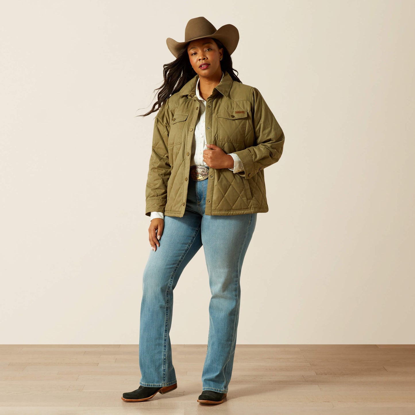 Ariat Outlet - Grizzly Quilted Barn Jacket