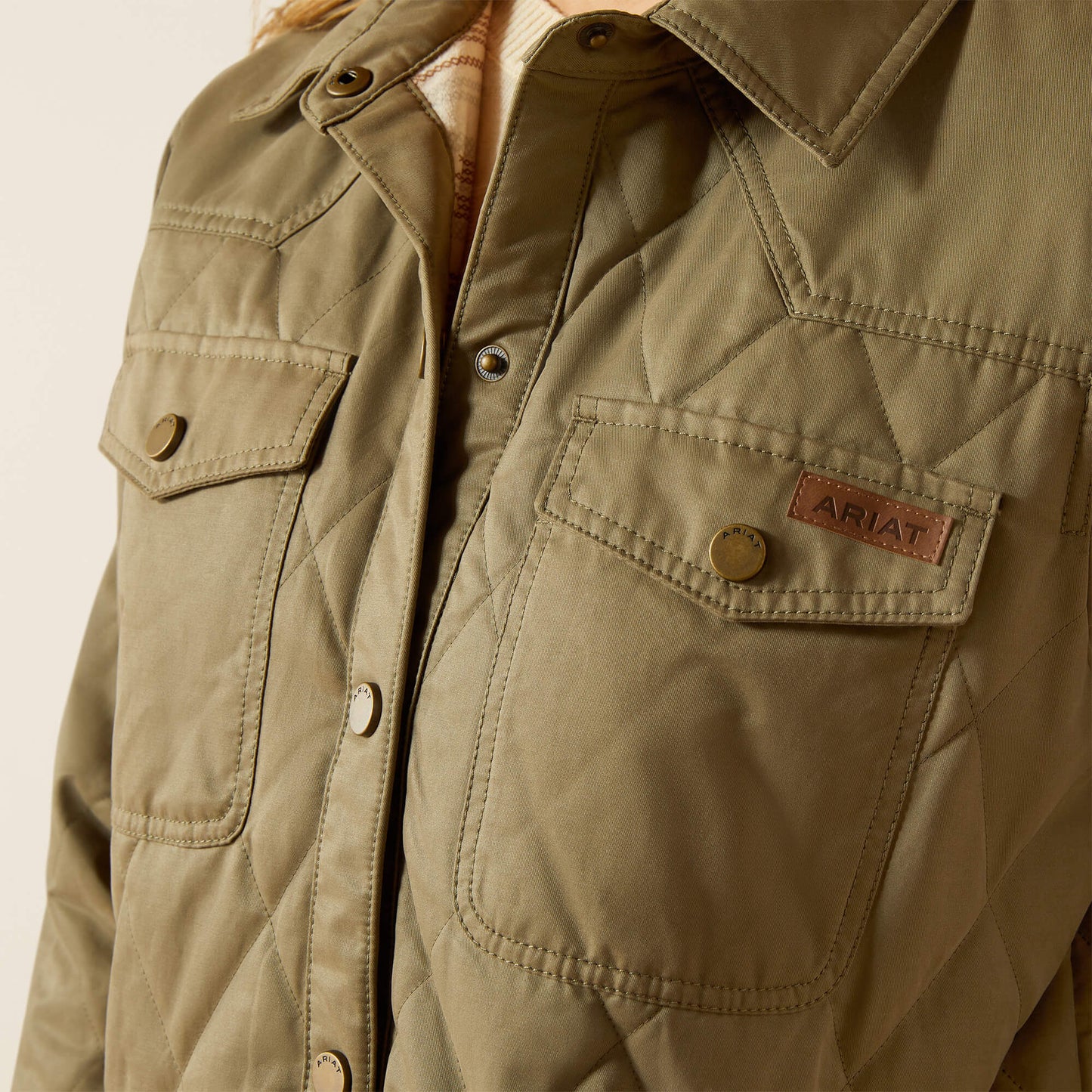 Ariat Outlet - Grizzly Quilted Barn Jacket