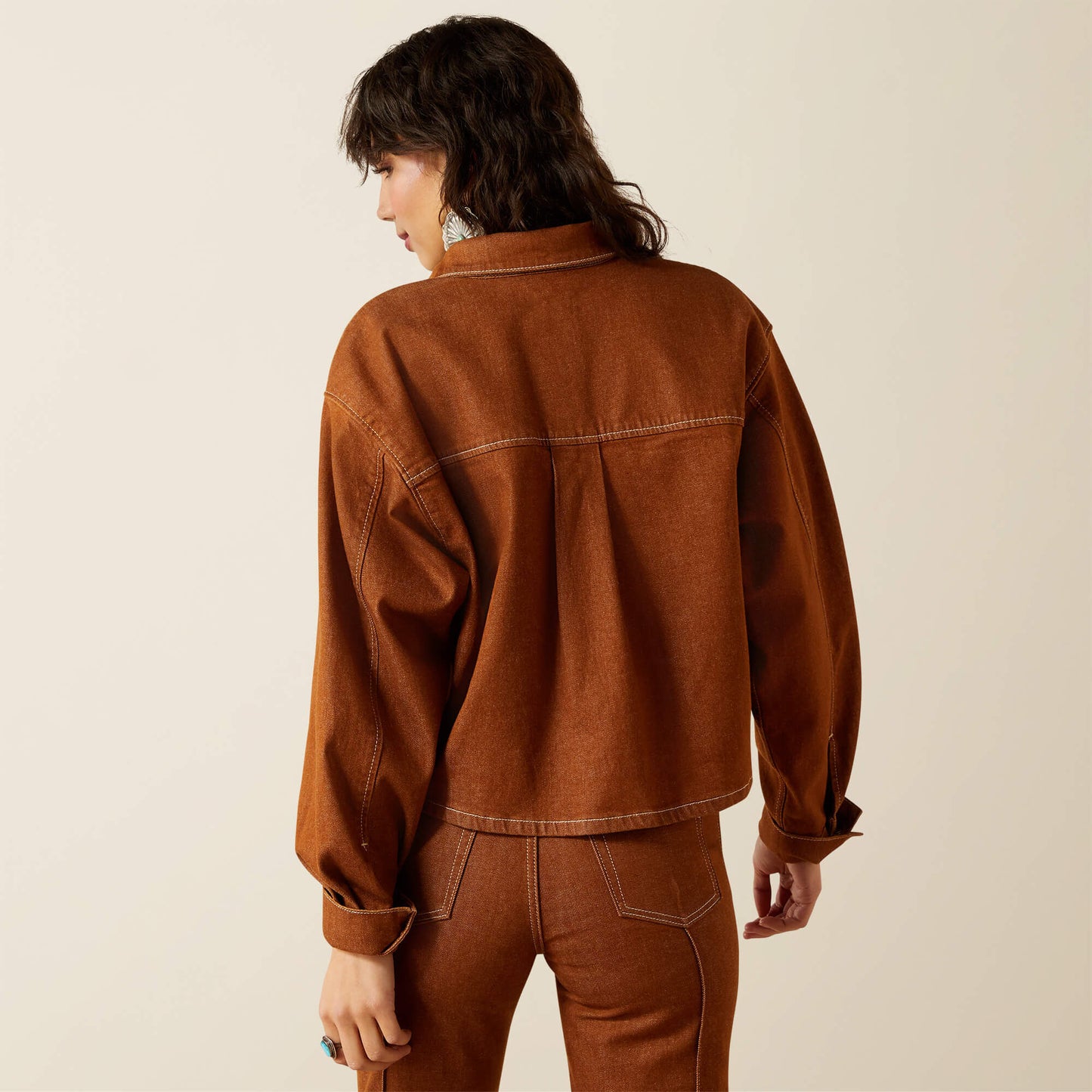Ariat Online Shop - Boxy Cropped Denim Jacket