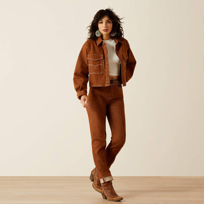 Ariat Online Shop - Boxy Cropped Denim Jacket