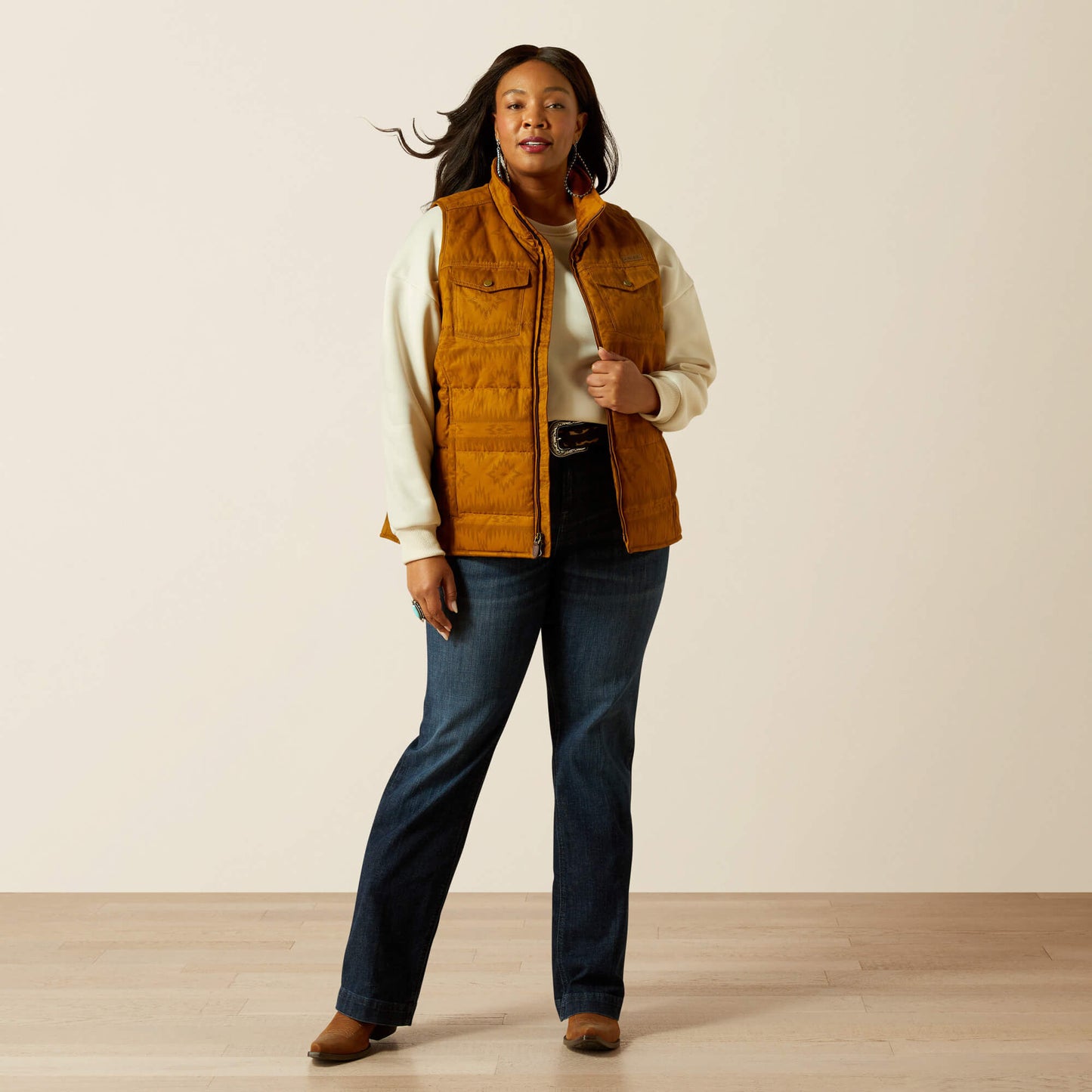 Ariat On Sale - Grizzly Quilted Vest