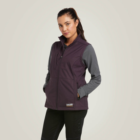 Ariat Website Store - Rebar Stretch Canvas Softshell Vest