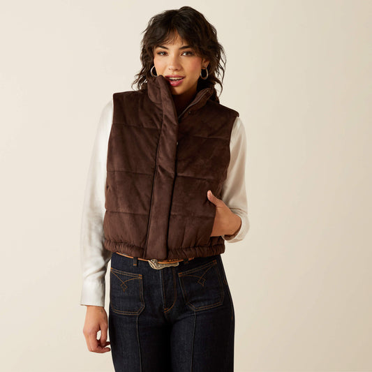 Ariat For Sale - Swirls Faux Leather Vest