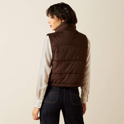 Ariat For Sale - Swirls Faux Leather Vest
