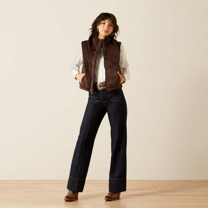 Ariat For Sale - Swirls Faux Leather Vest