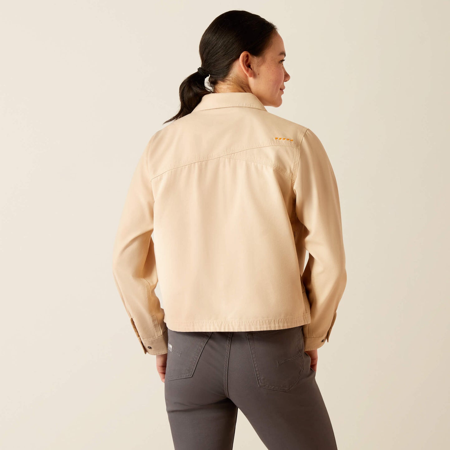 Ariat For Sale - Rebar Cropped Woven Shirt Jacket