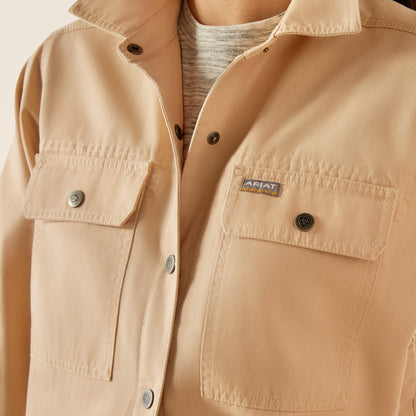 Ariat For Sale - Rebar Cropped Woven Shirt Jacket