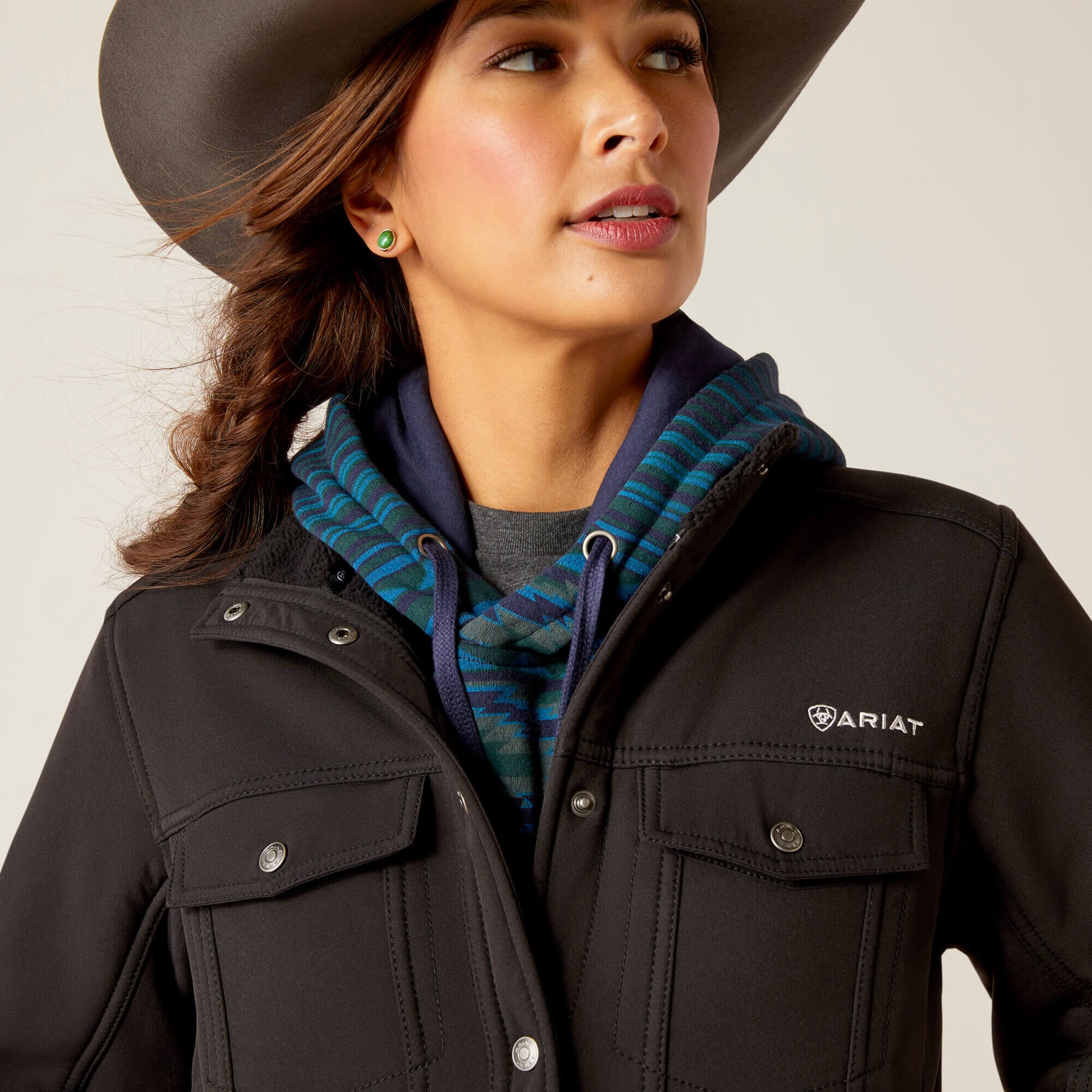 Ariat Website Store - Berber Back Softshell Jacket