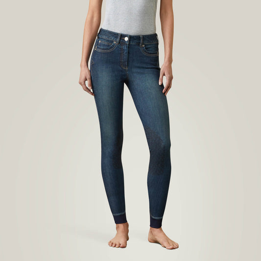 Ariat Outlet - Halo Denim Knee Patch Breech
