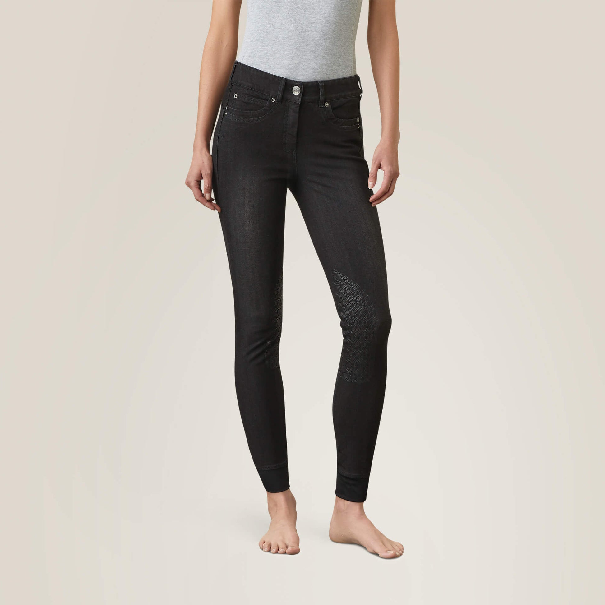Ariat Sale - Halo B Denim Knee Patch Breech