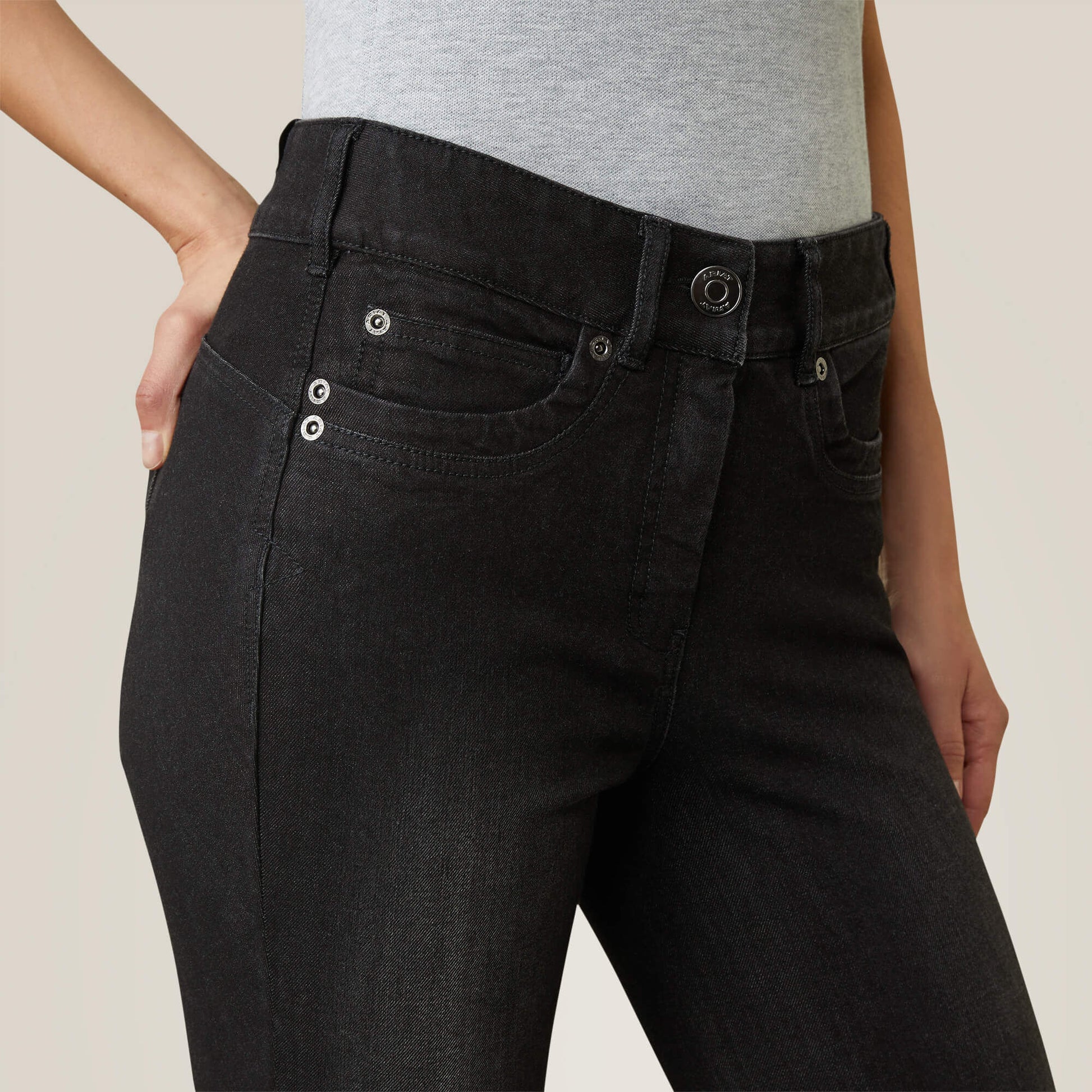 Ariat Sale - Halo B Denim Knee Patch Breech