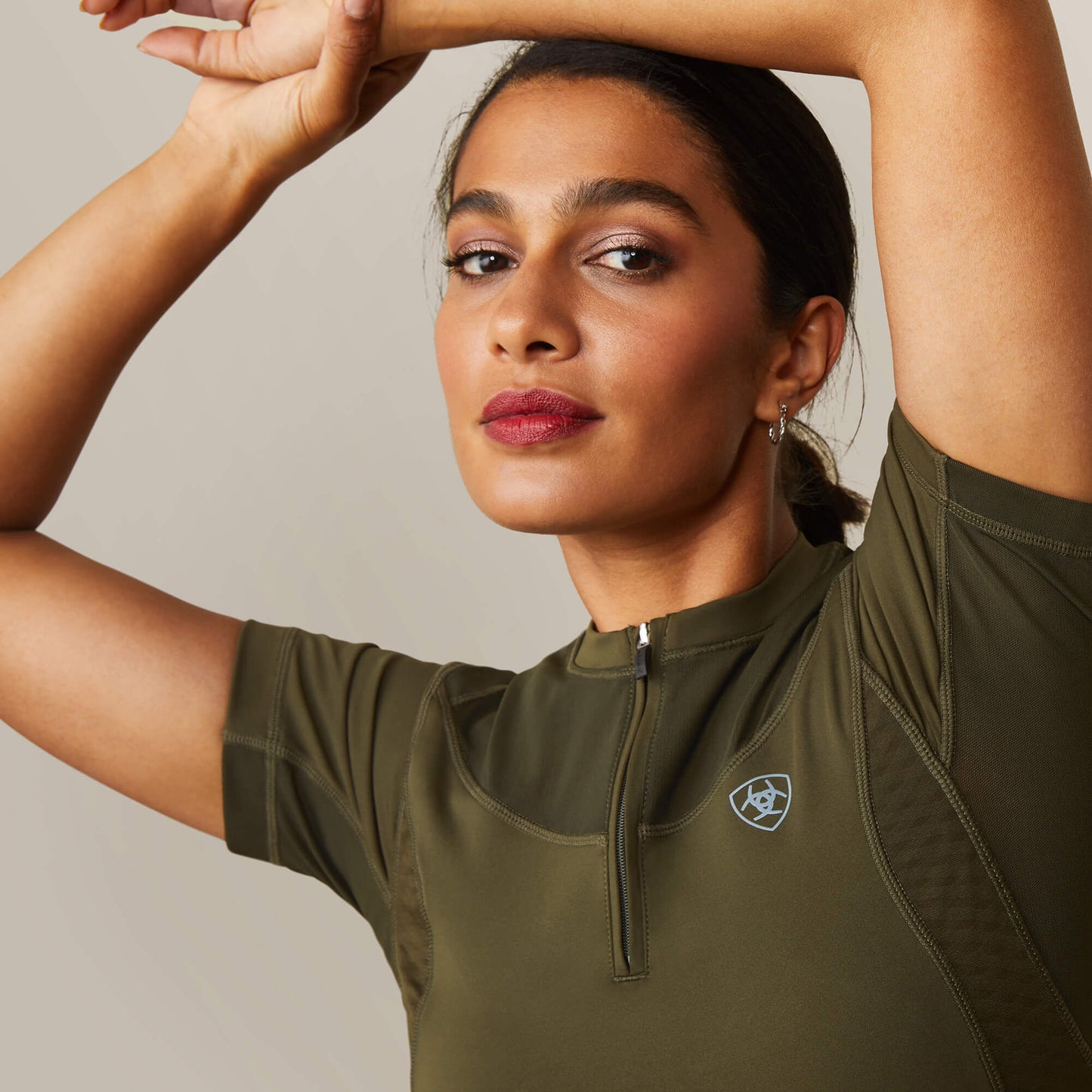 Ariat Website Store - Ascent 1/4 Zip Baselayer