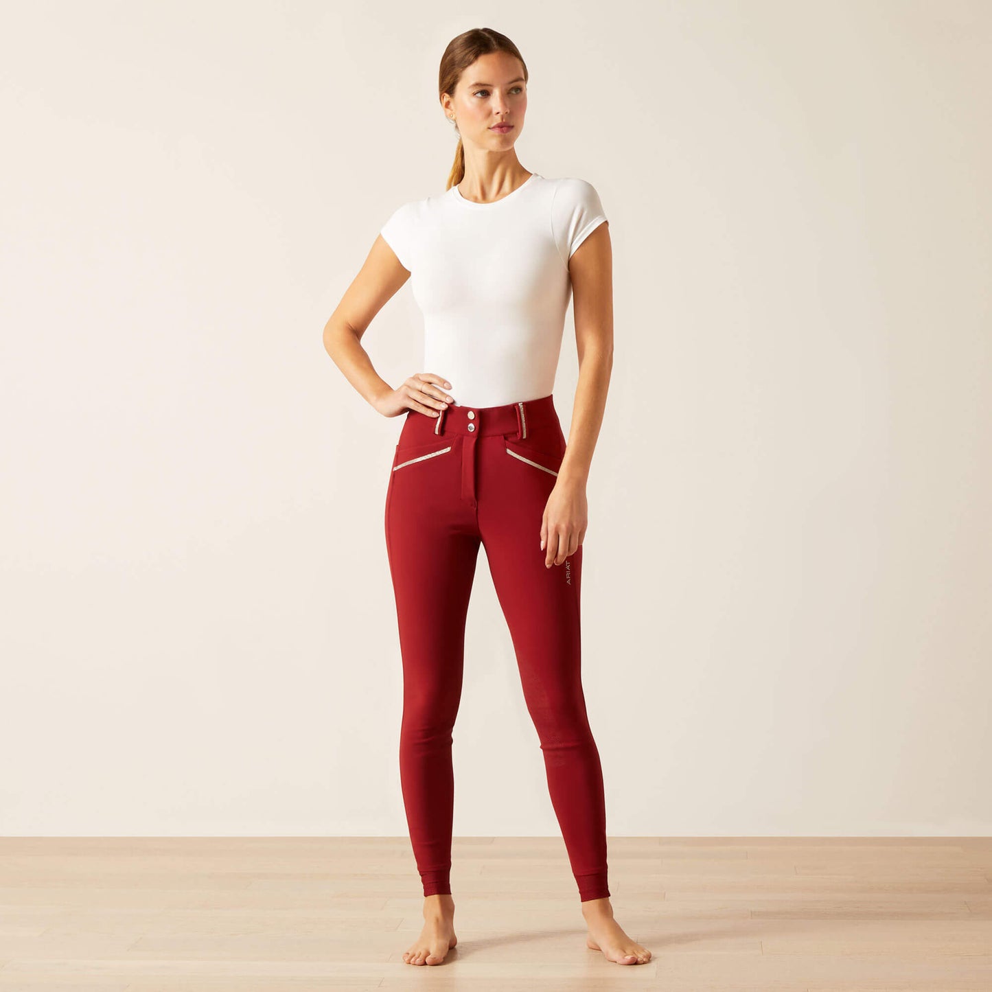 Ariat Online Shop - Tri Factor Grace Knee Patch Breech