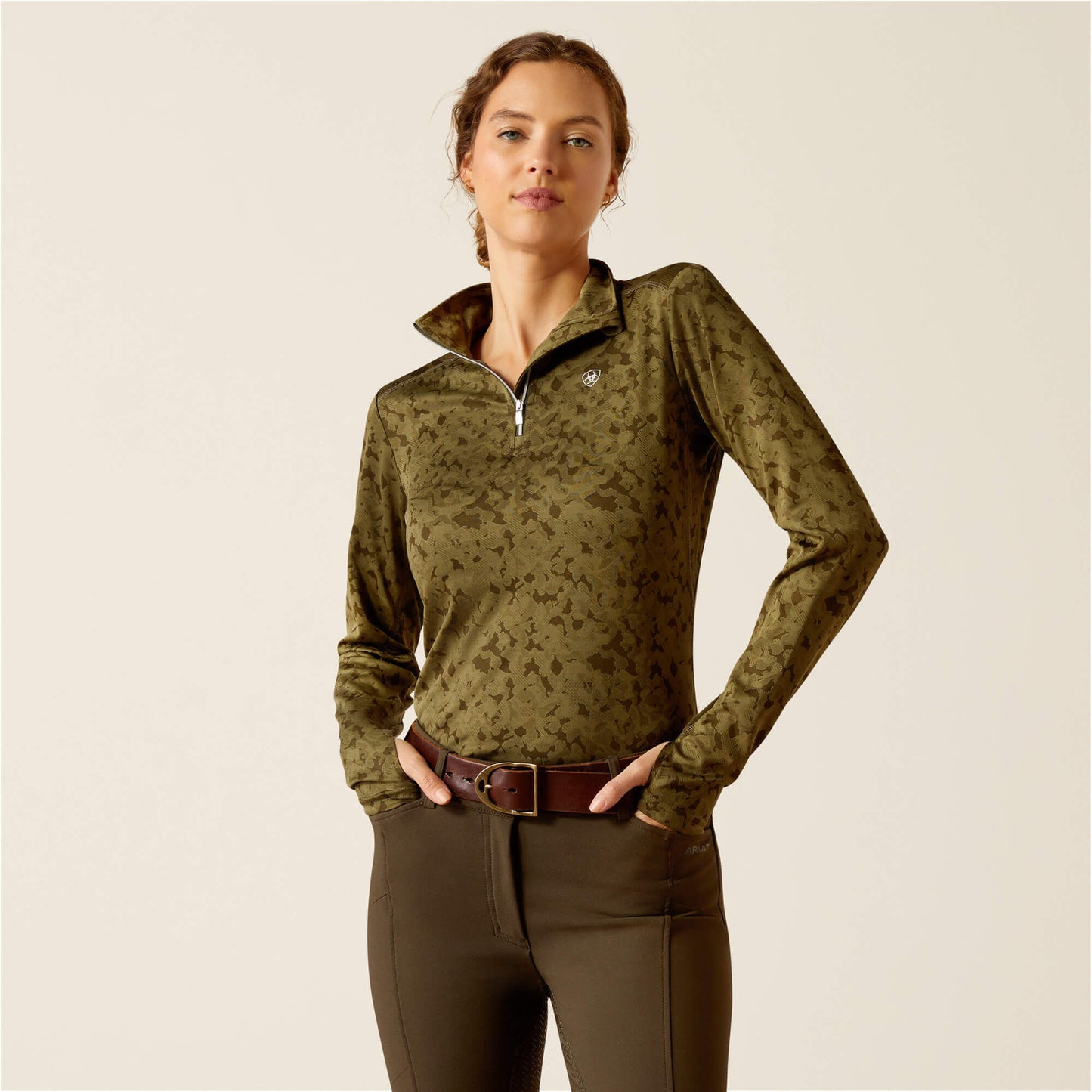 Ariat Website Store - Prophecy 1/4 Zip Baselayer