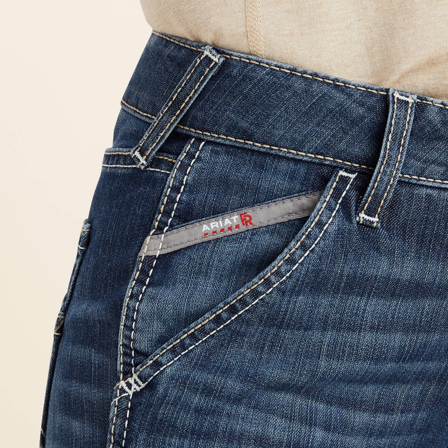 Ariat Sale - FR Perfect Rise DuraLight Stretch Cell Phone Pocket Straight Jean