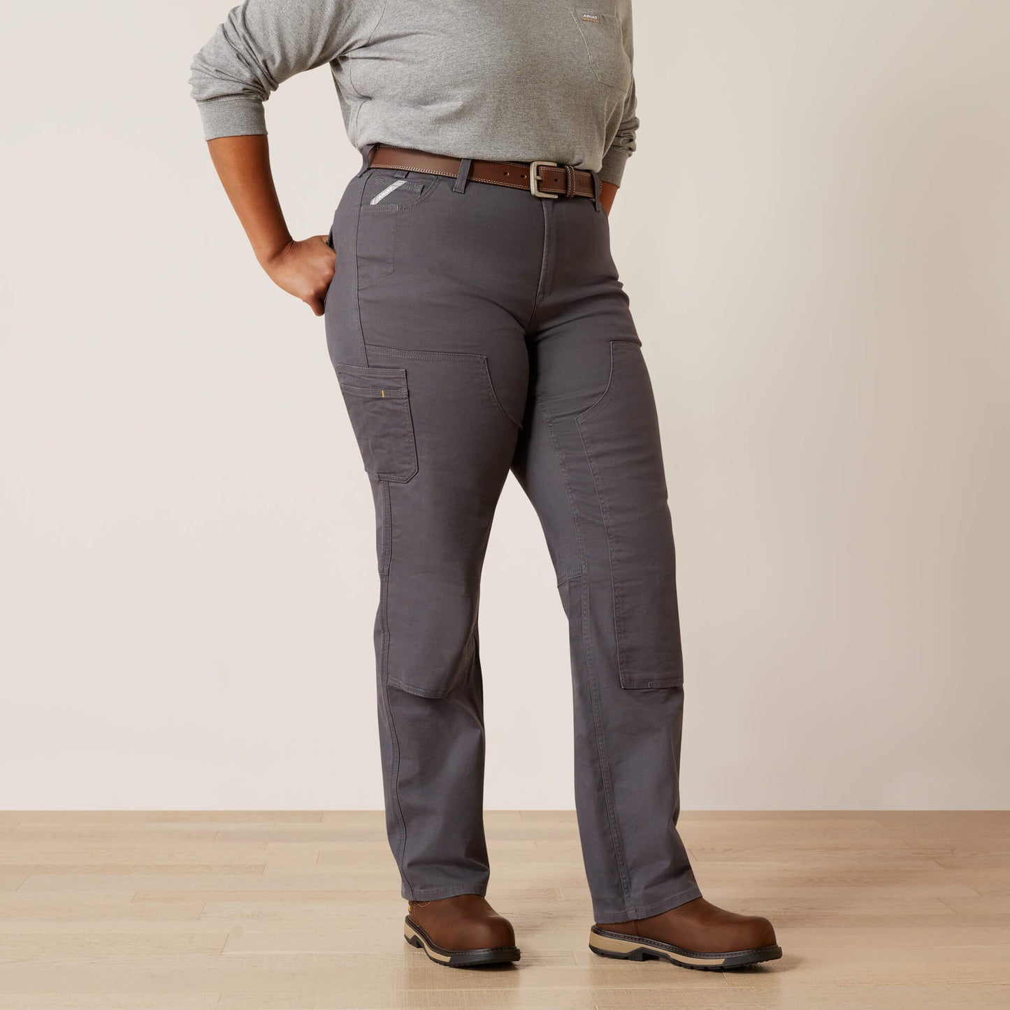 Ariat Online Shop - Rebar PR DuraStretch Made Tough Double Front Straight Pant