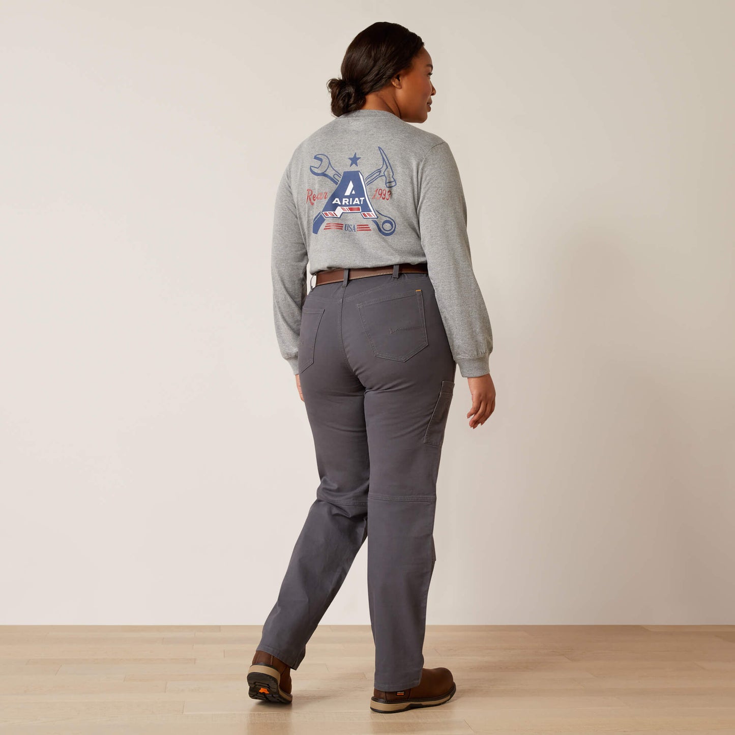 Ariat Online Shop - Rebar PR DuraStretch Made Tough Double Front Straight Pant