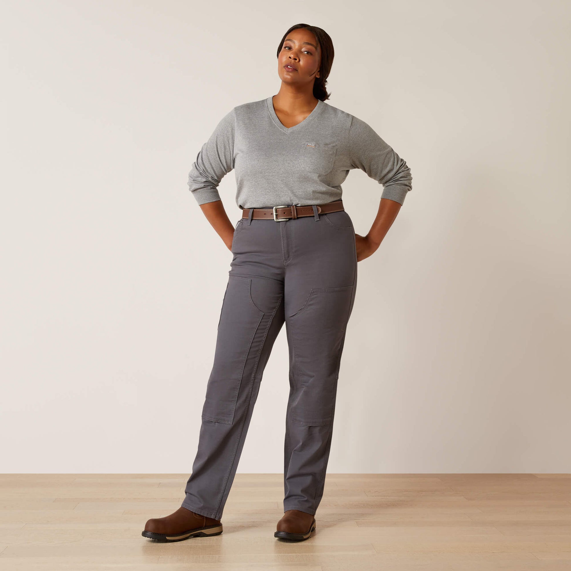 Ariat Online Shop - Rebar PR DuraStretch Made Tough Double Front Straight Pant