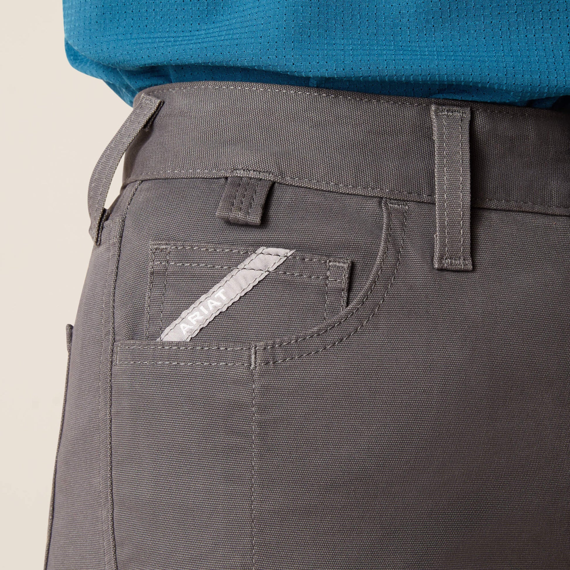 Ariat Online Shop - Rebar PR DuraStretch Made Tough Double Front Straight Pant