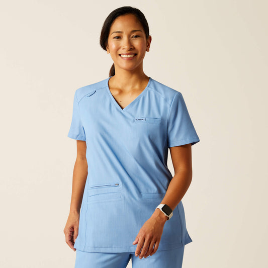 Ariat Website Store - Clara 6 Pocket Scrub Top
