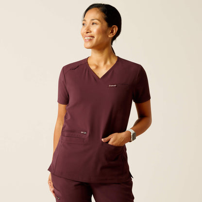 Ariat Sale - Clara 6 Pocket Scrub Top