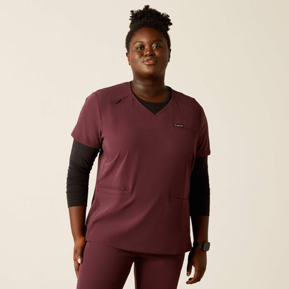 Ariat Sale - Clara 6 Pocket Scrub Top