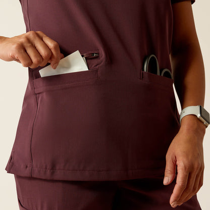 Ariat Sale - Clara 6 Pocket Scrub Top