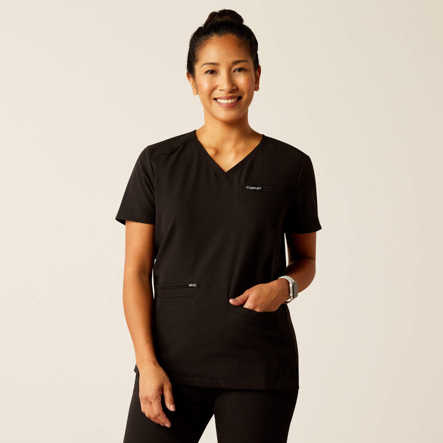 Ariat Sale - Clara 6 Pocket Scrub Top