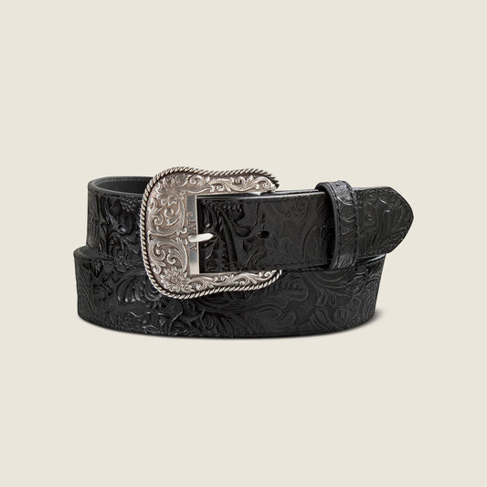 Ariat Online - Floral Embossed Rope Belt