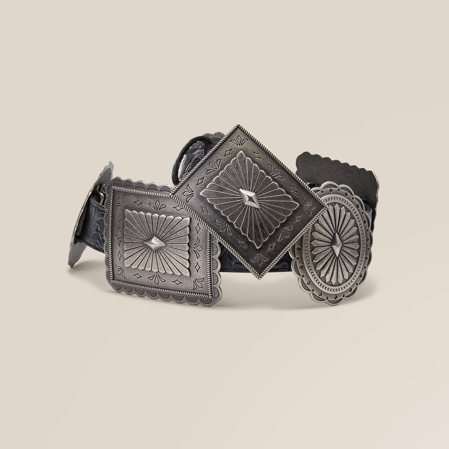 Ariat Online - Oval and Rectangle Concho Belt