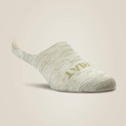Ariat Outlet - No Slip No Show Sock 4 Pair Multi Color Pack