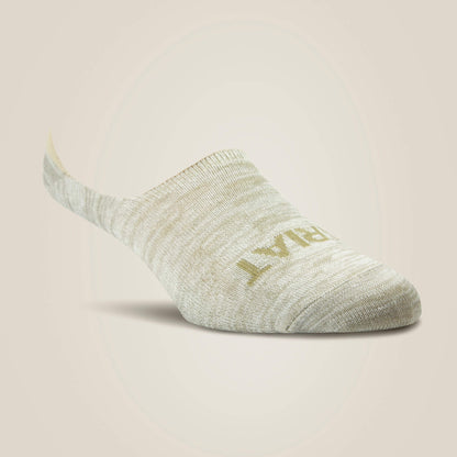Ariat US - No Slip No Show Sock 4 Pair Multi Color Pack