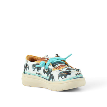 Ariat Online Shop - Toddler Lil' Stompers Buffalo Print Hilo