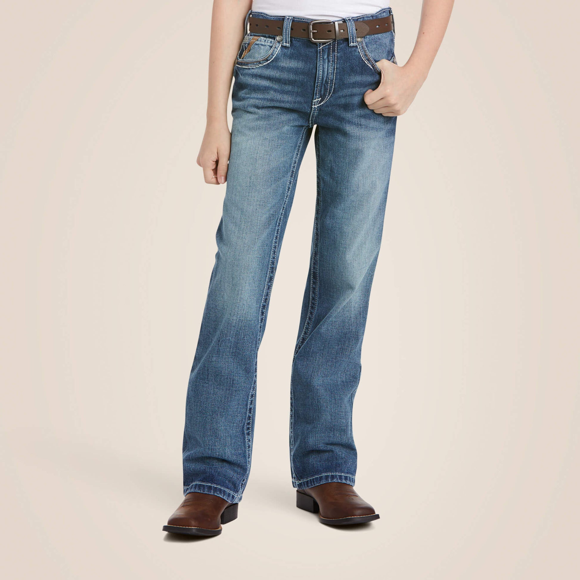 Ariat Website Store - B4 Relaxed Coltrane Boot Cut Jean